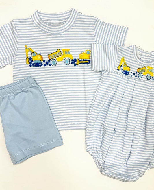 Childrens Construction Romper