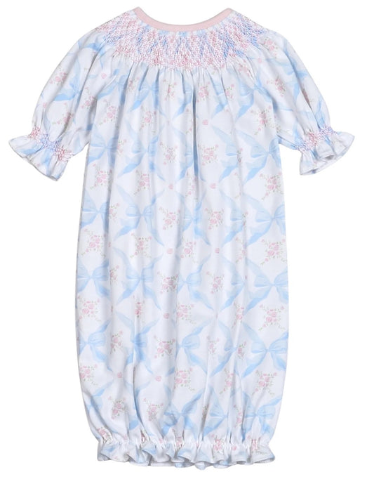 Childrens Blue Bows Gown