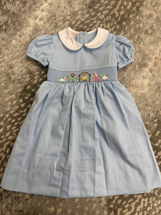 CHILDRENS COLLARED NATIVITY DRESS