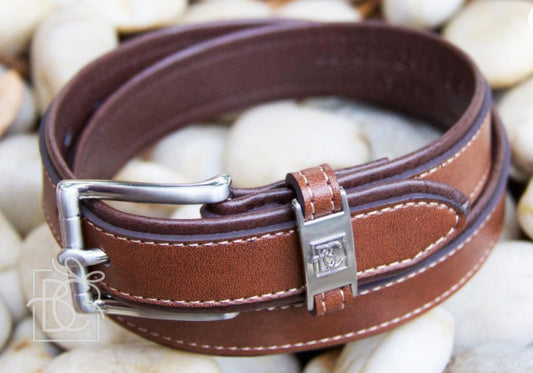 Childrens 2 Tone Brown Belt