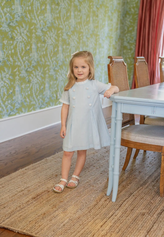 Childrens Alice Light Blue Dress