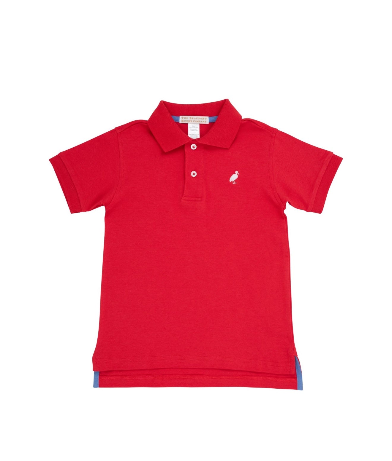 CHILDRENS PRIM & PROPER POLO IN RED
