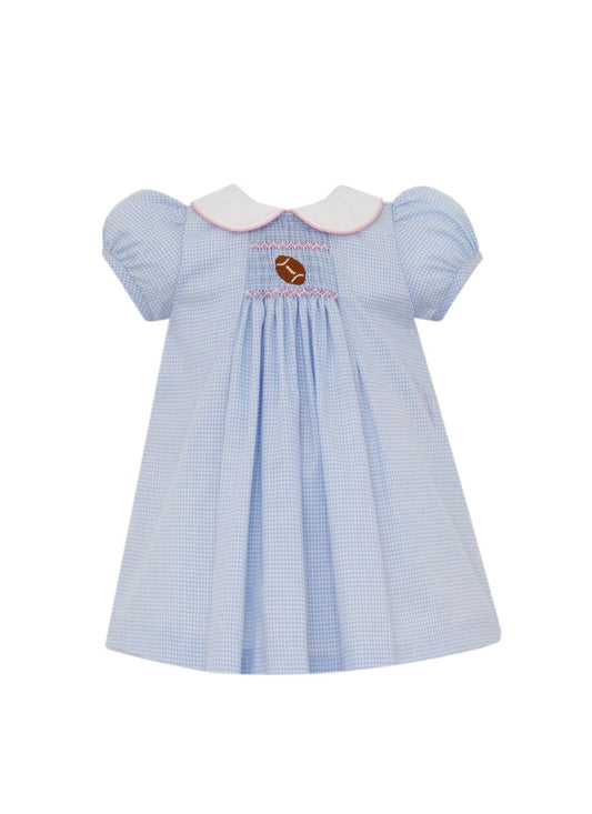 CHILDRENS GIRLS COLLARED FOOTBALL DRESS