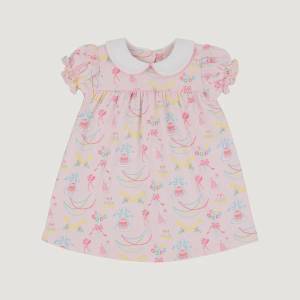 CHILDRENS GOLDEN BIRTHDAY HOLLY DRESS