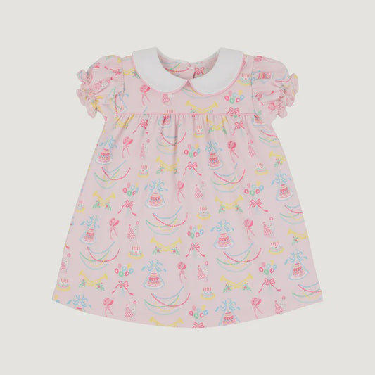 CHILDRENS GOLDEN BIRTHDAY HOLLY DRESS