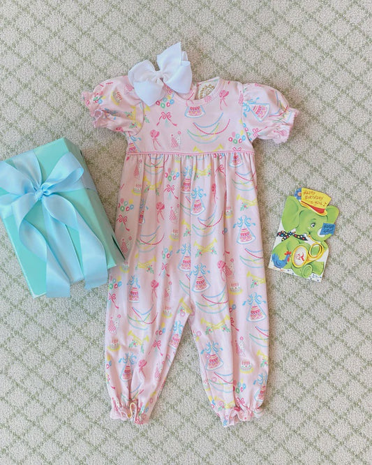 CHILDRENS GOLDEN BIRTHDAY BRITT ROMPER