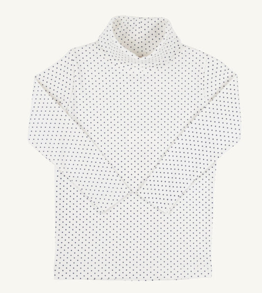 CHILDRENS TATUM TN NAVY MICRO DOT