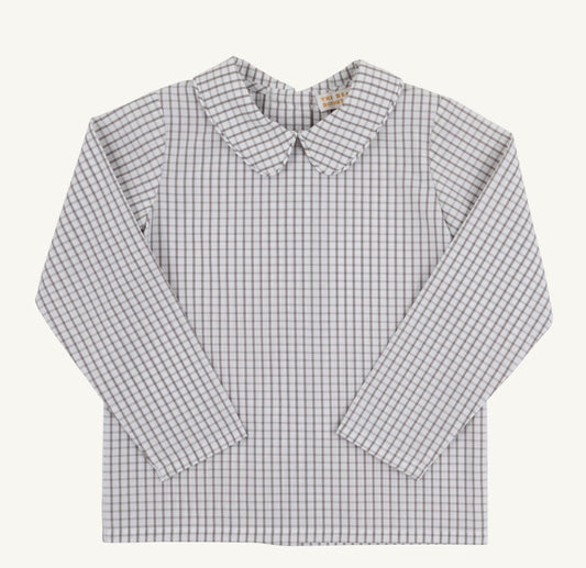 CHILDRENS BOY PETER PAN COLLAR TOP