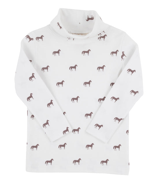 CHILDRENS HORSE TATUM TURTLENECK