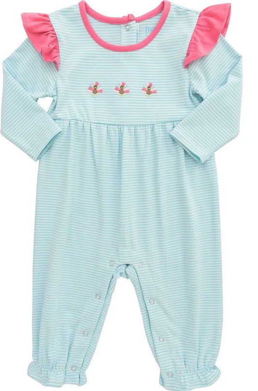 CHILDRENS TURKEY RUFFLE ROMPER