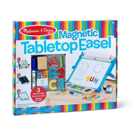 CHILDRENS DOUBLE SIDED EASEL