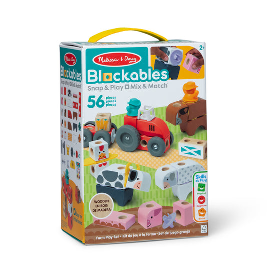 CHILDRENS BLOCKABLES FARM EDITION