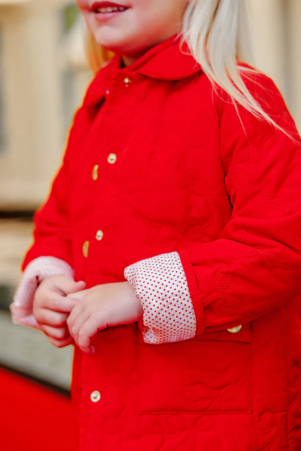 CHILDRENS KENDALL QUILTED COAT