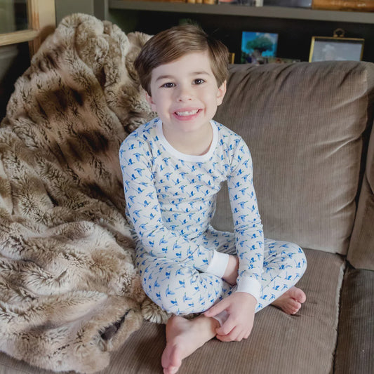 CHILDRENS GRAYSON BOYS PJ SET