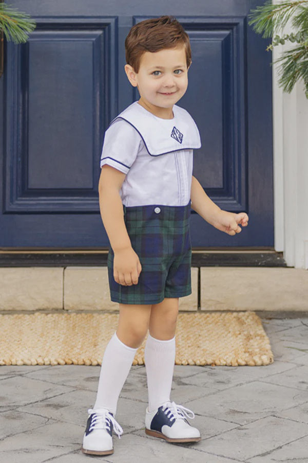 CHILDRENS BEAUREGARD BUTTON-IN TWILL