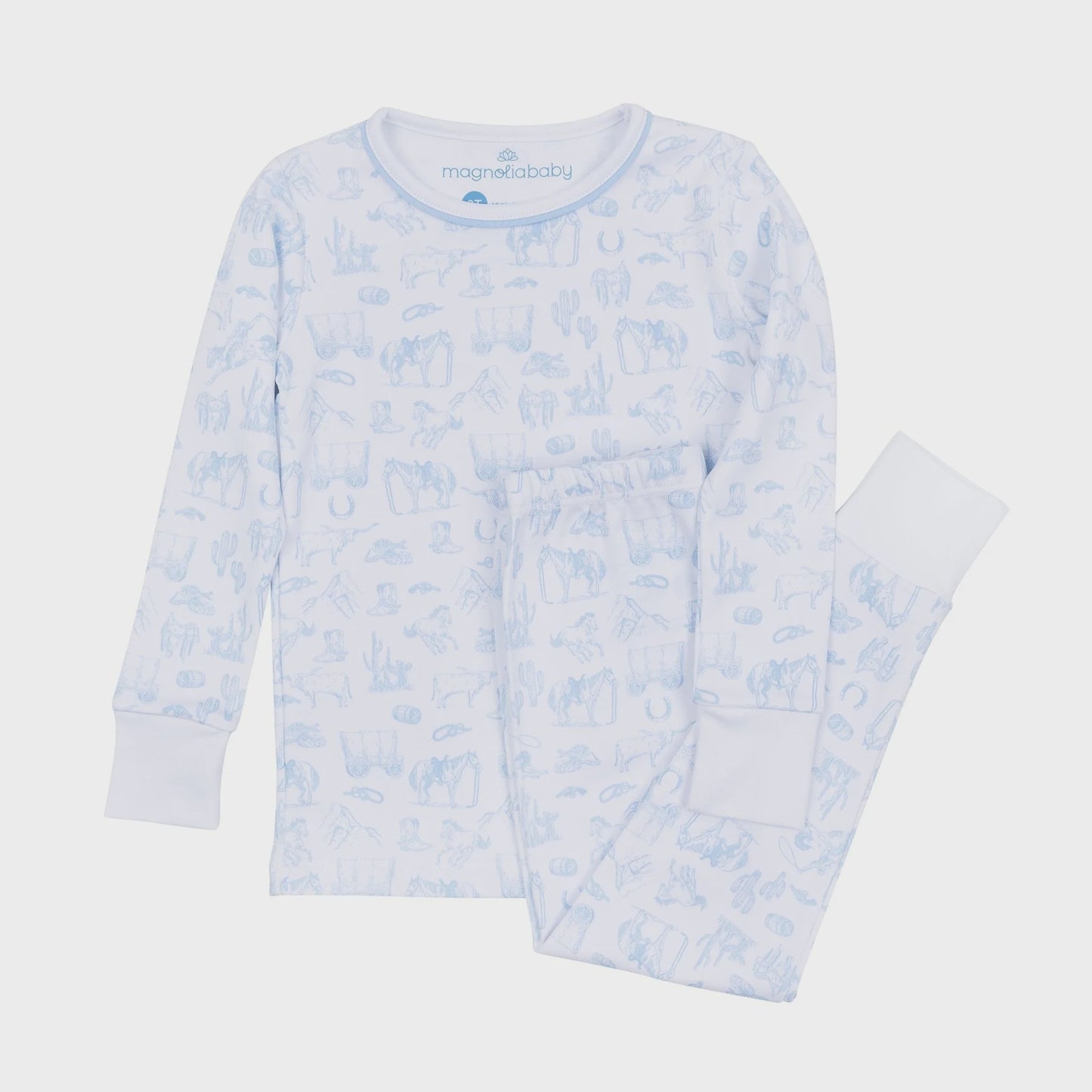 CHILDRENS WILD WEST TOILE PJ SET