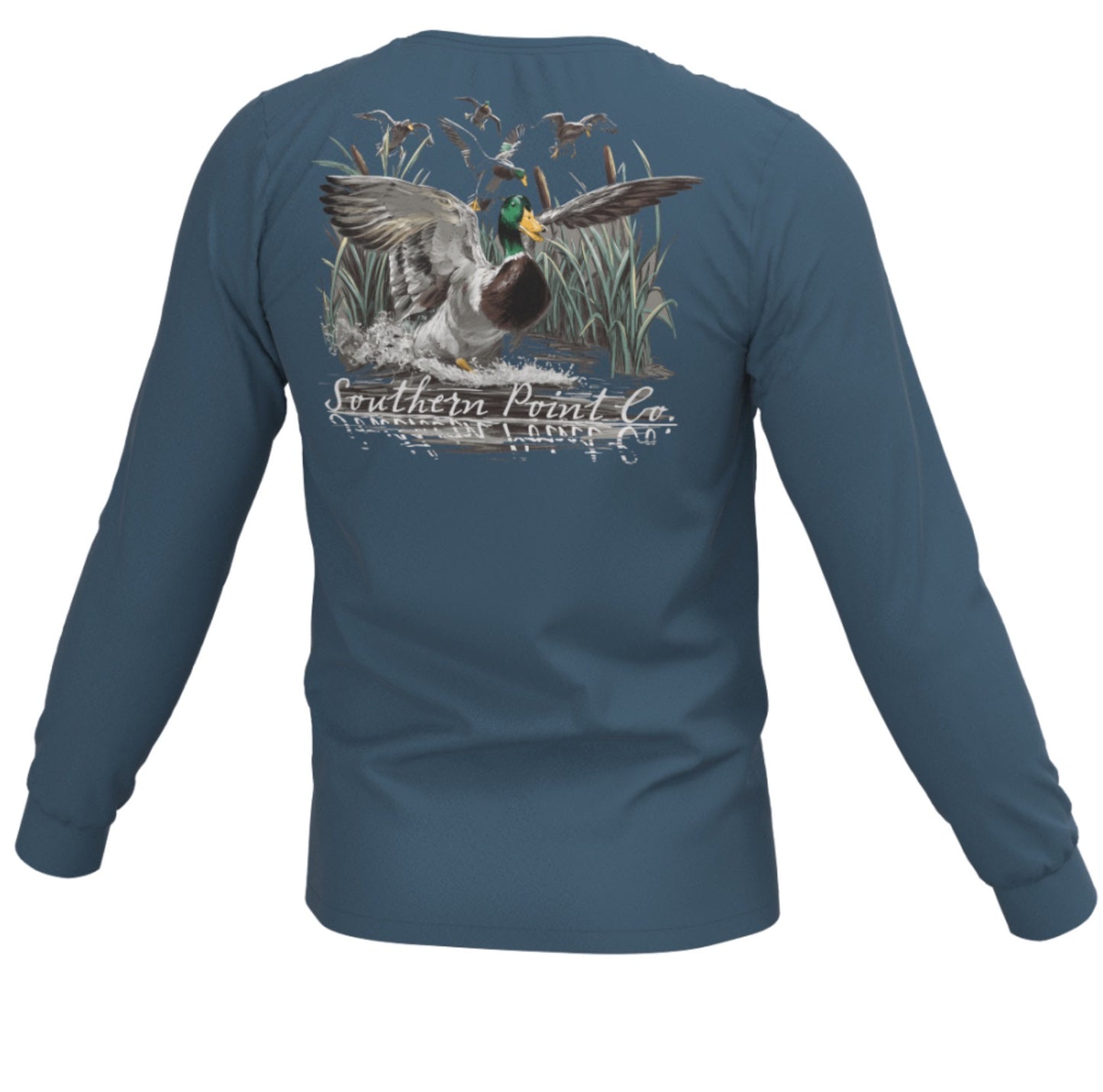 CHILDRENS CUPPED DUCKS LS TEE