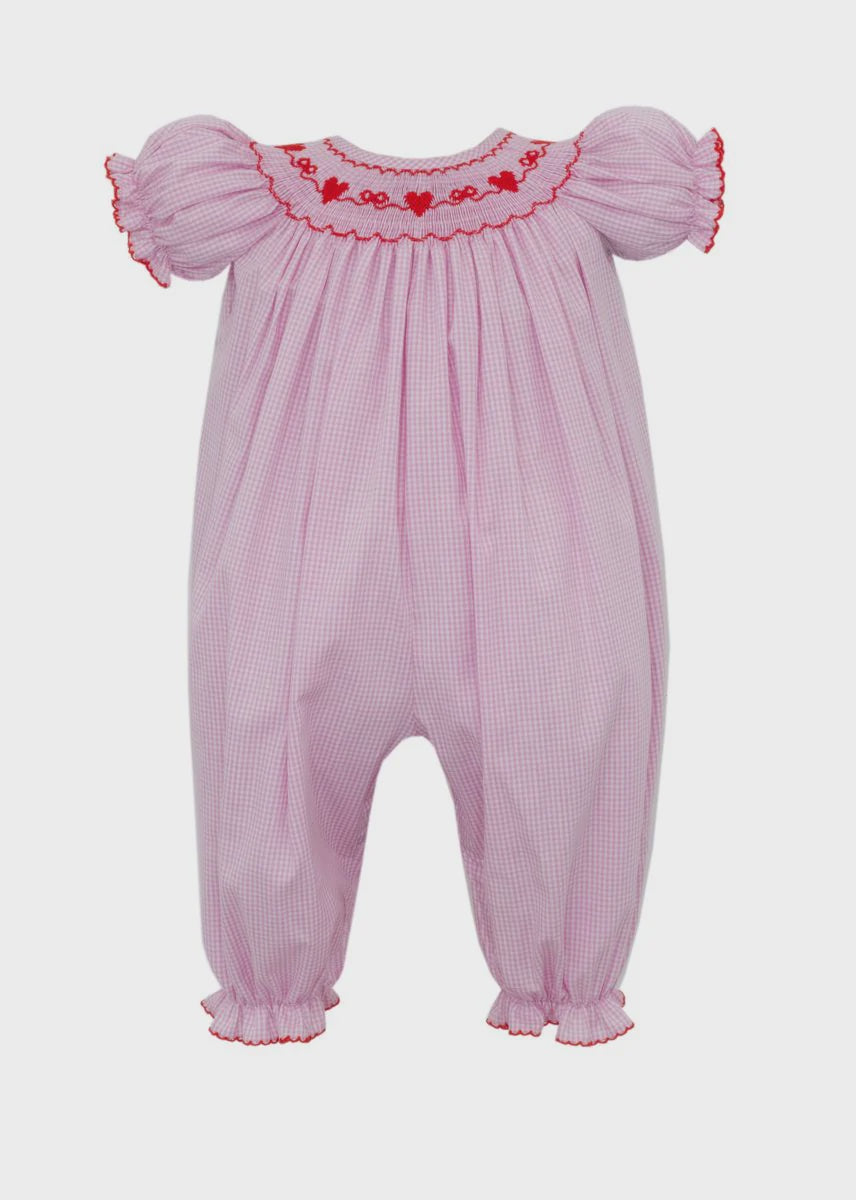 CHILDRENS VALENTINES GINGHAM BISHOP