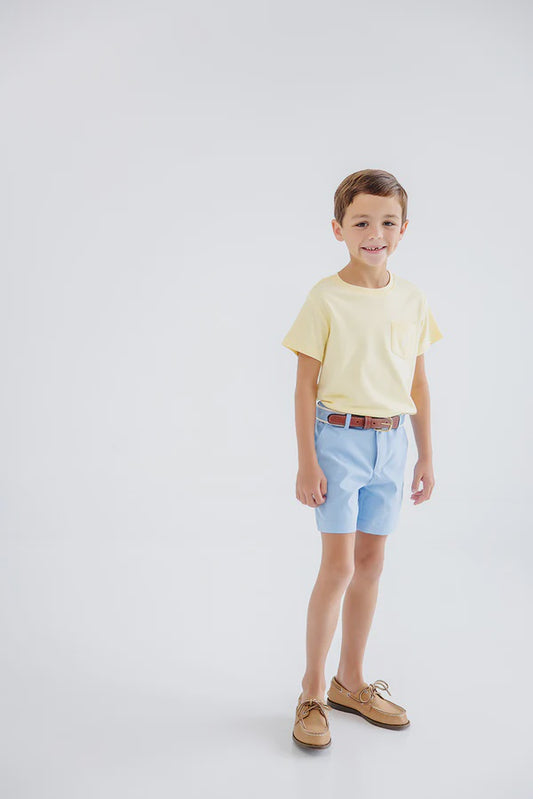 CHILDRENS CARTER SS TEE IN YELLOW