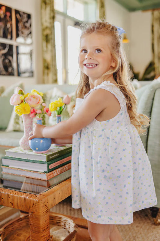 CHILDRENS BABS DRESS IN BROADCLOTH