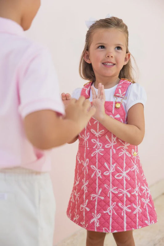 CHILDRENS QUILTED CHANNING CHOO JUMPER