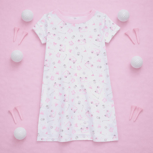 CHILDRENS LITTLE GOLFER NIGHTDRESS