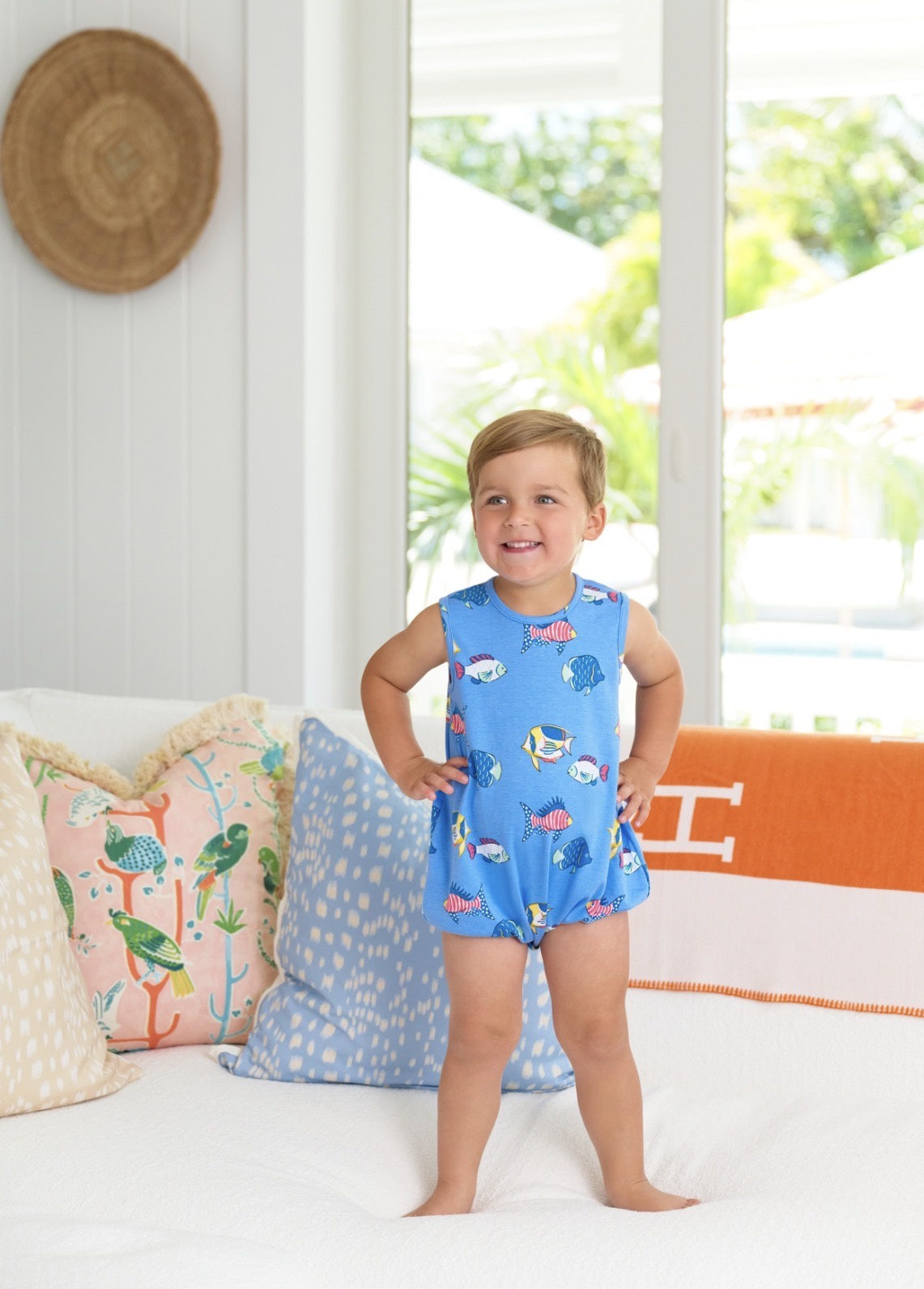 CHILDRENS HERE FISHY FISHY PATTON BUBBLE