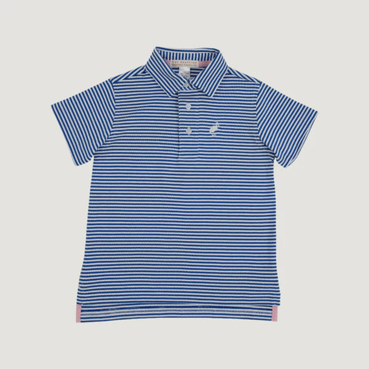 CHILDRENS ROCKEFELLER STRIPE POLO