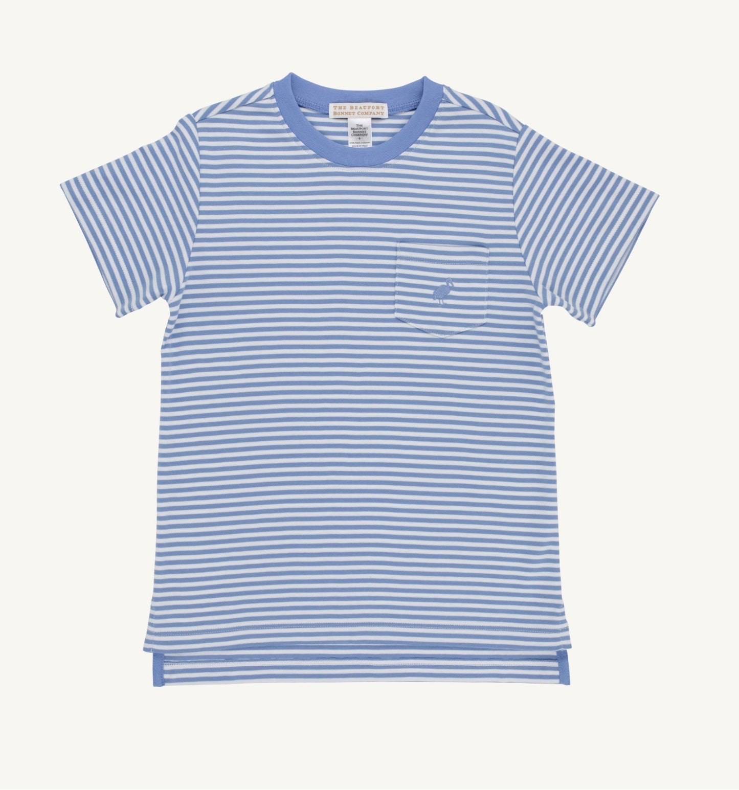 CHILDRENS CARTER TEE IN SUNRISE BLVD STRIPE