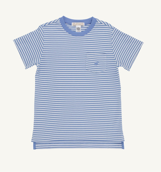 CHILDRENS CARTER TEE IN SUNRISE BLVD STRIPE