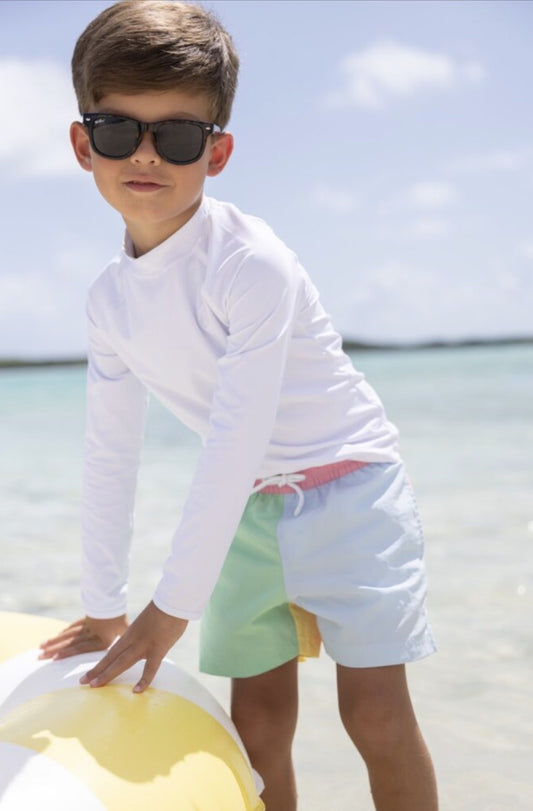 CHILDRENS WALKERS WAVE SPOTTER SWIM SHIRT