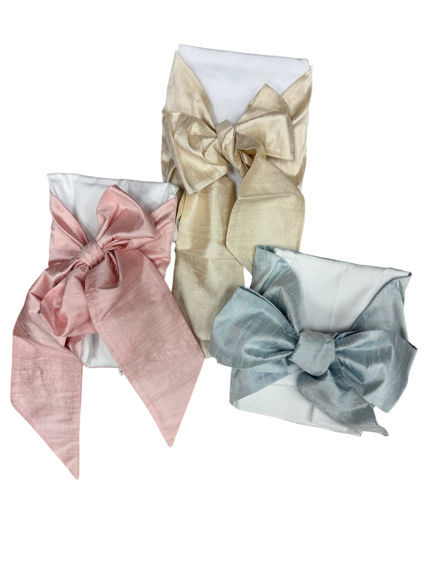 Childrens Silk Bow Swaddle