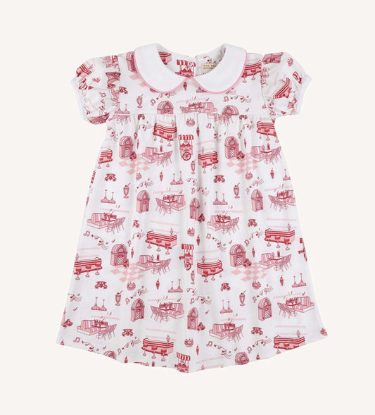 CHILDRENS DINER DAYS HOLLY DRESS