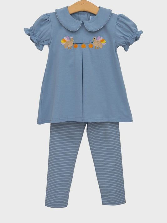 CHILDRENS TURKEY PETER PAN PANT SET