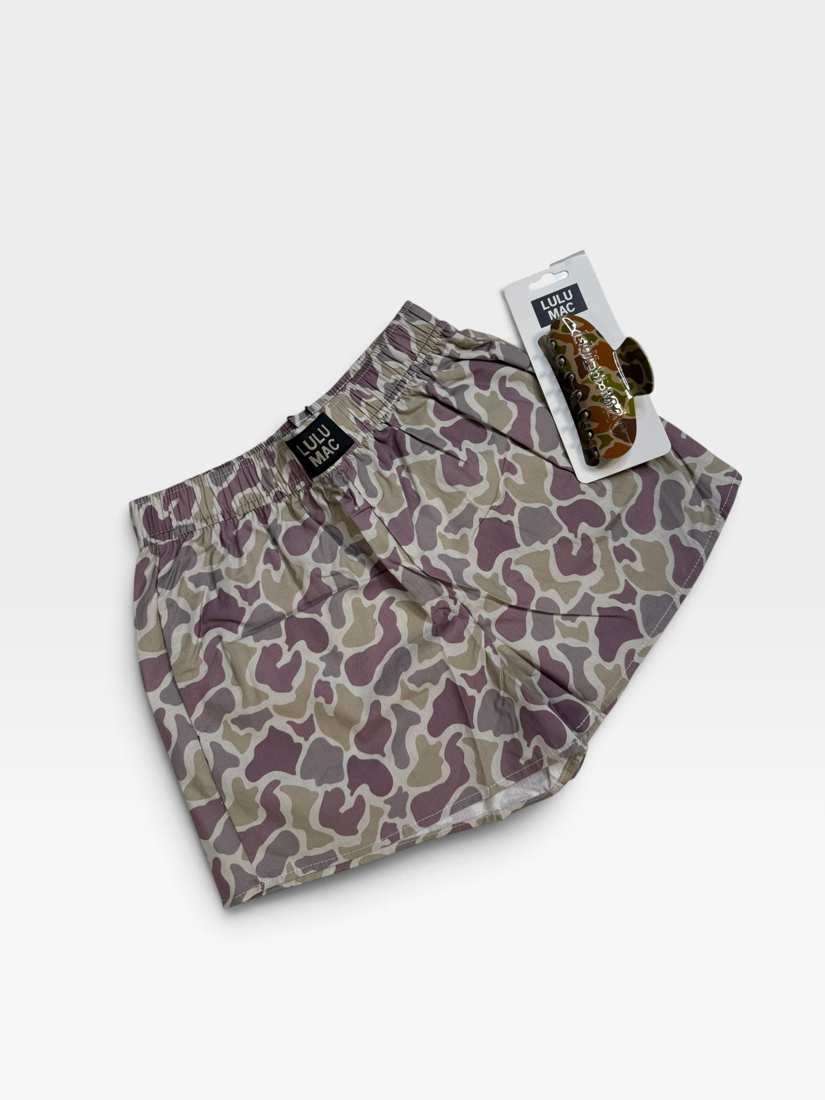CHILDRENS CAMO LULU MAC SHORT
