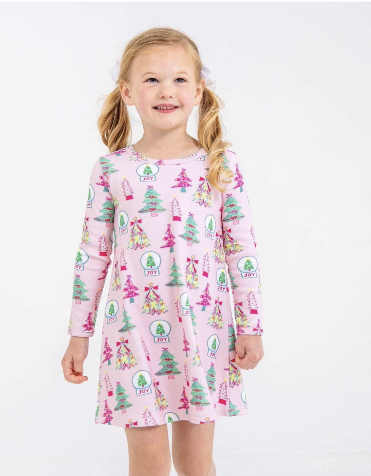 CHILDRENS POLLY DRESS LS CHRISTMAS COLORING CONTEST