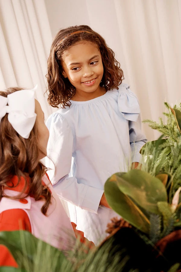 CHILDRENS DANI DRESS IN BUCKHEAD BLUE