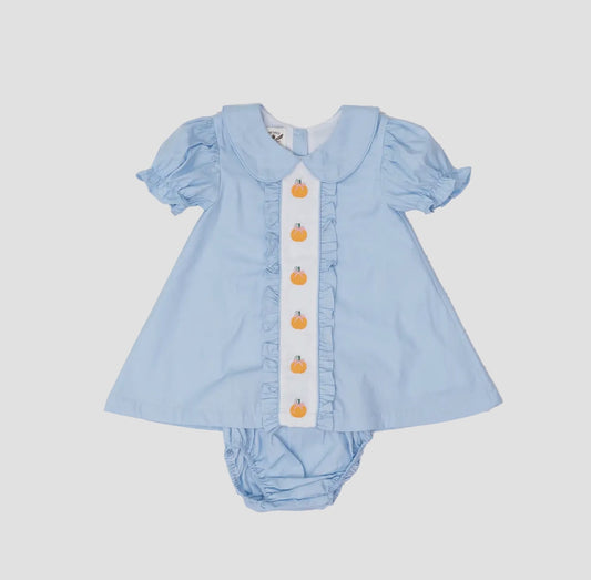 Childrens Marley Pumpkin Bloomer Set