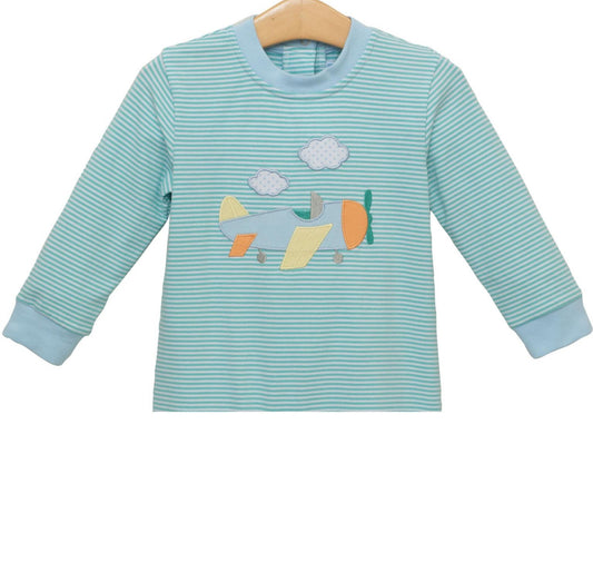 CHILDRENS TSK AIRPLANE LS TEE