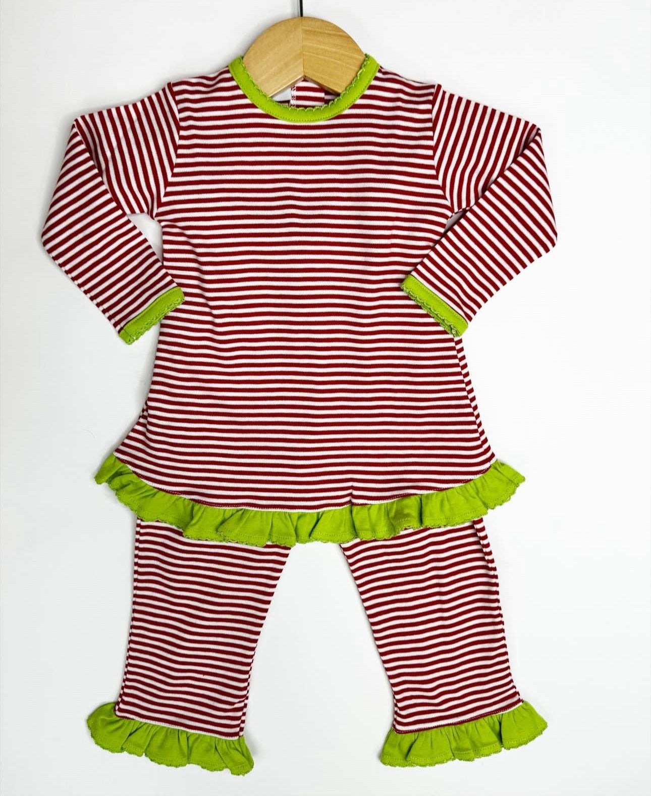 Childrens Striped Christmas Set