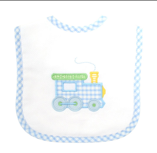 Childrens Train Bib