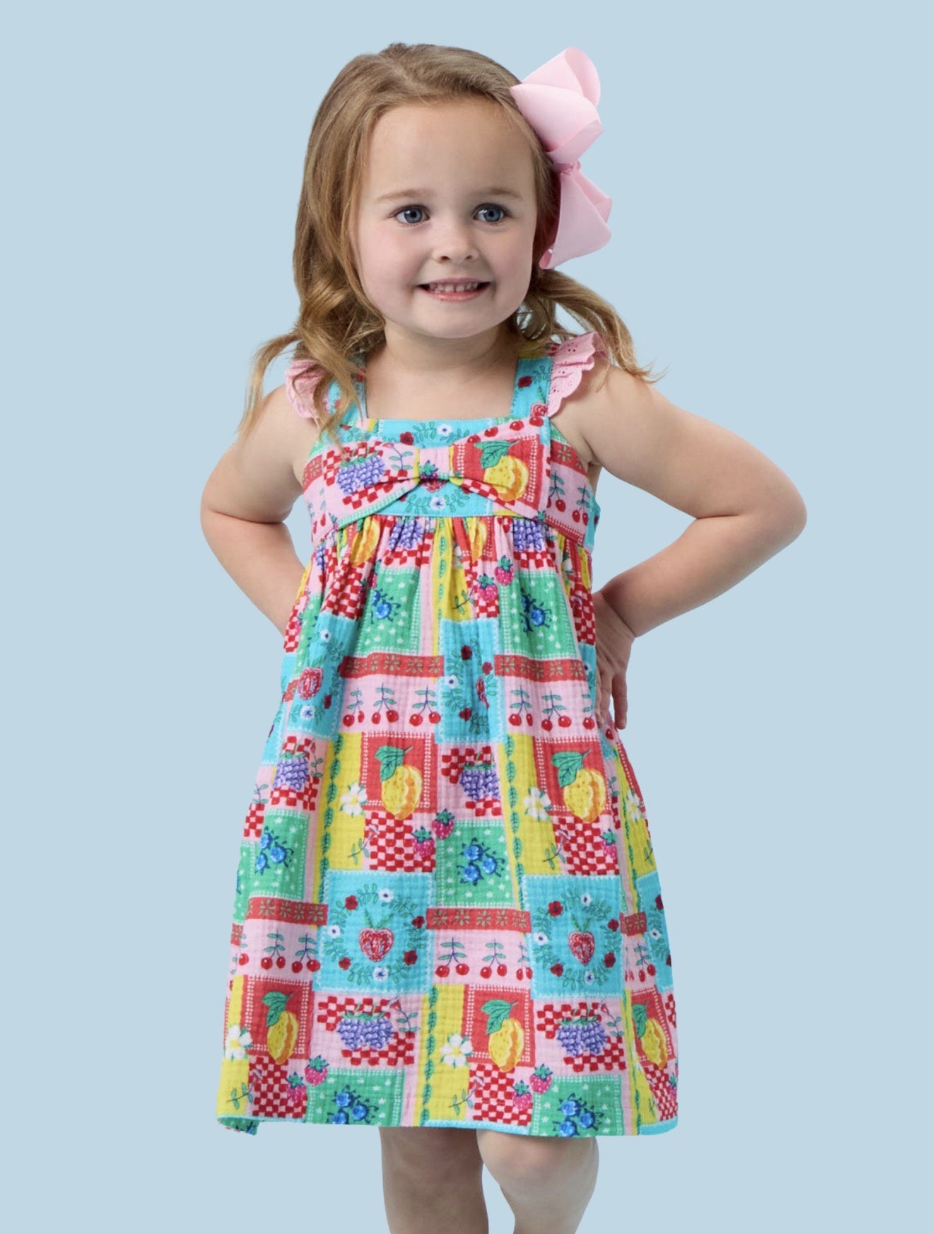 CHILDRENS PICNIC PARTY DRESS