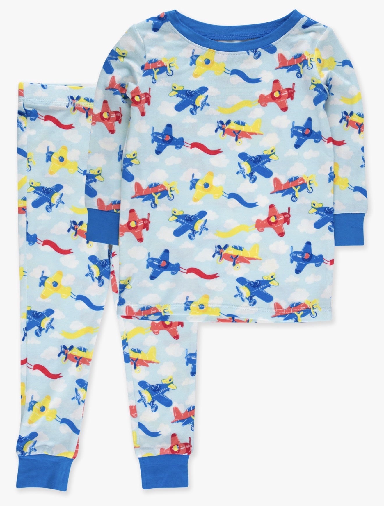 CHILDRENS LS PLANE PARADE PJ