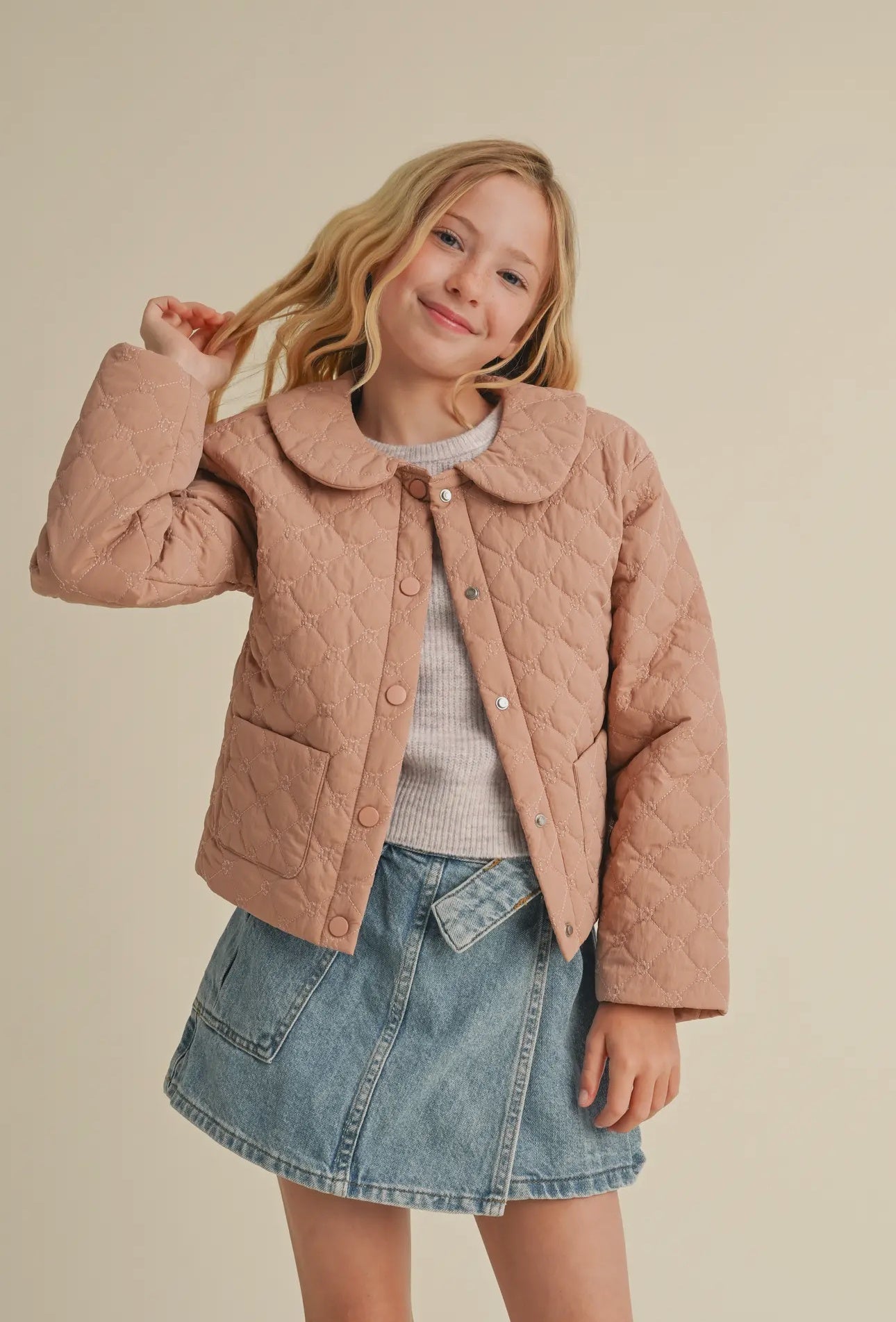 Childrens Tween drop shoulder Jacket