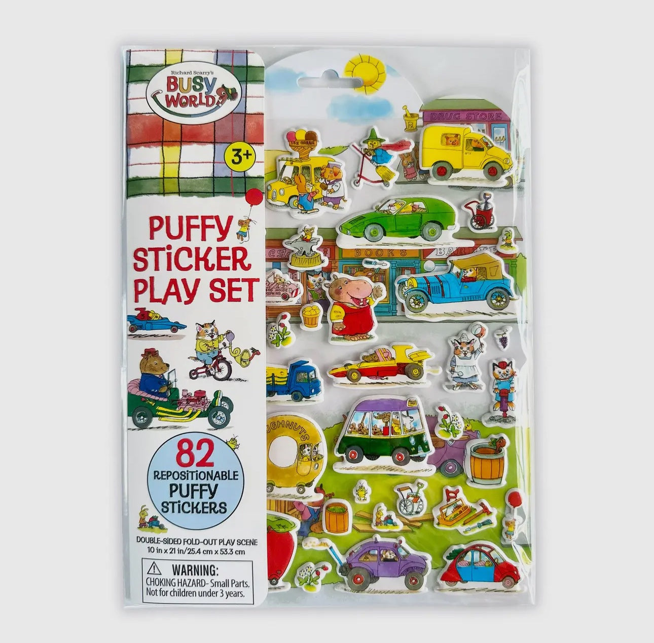 Childrens Puffy Sticker Book