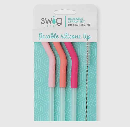 Childrens Reusable Straw Set