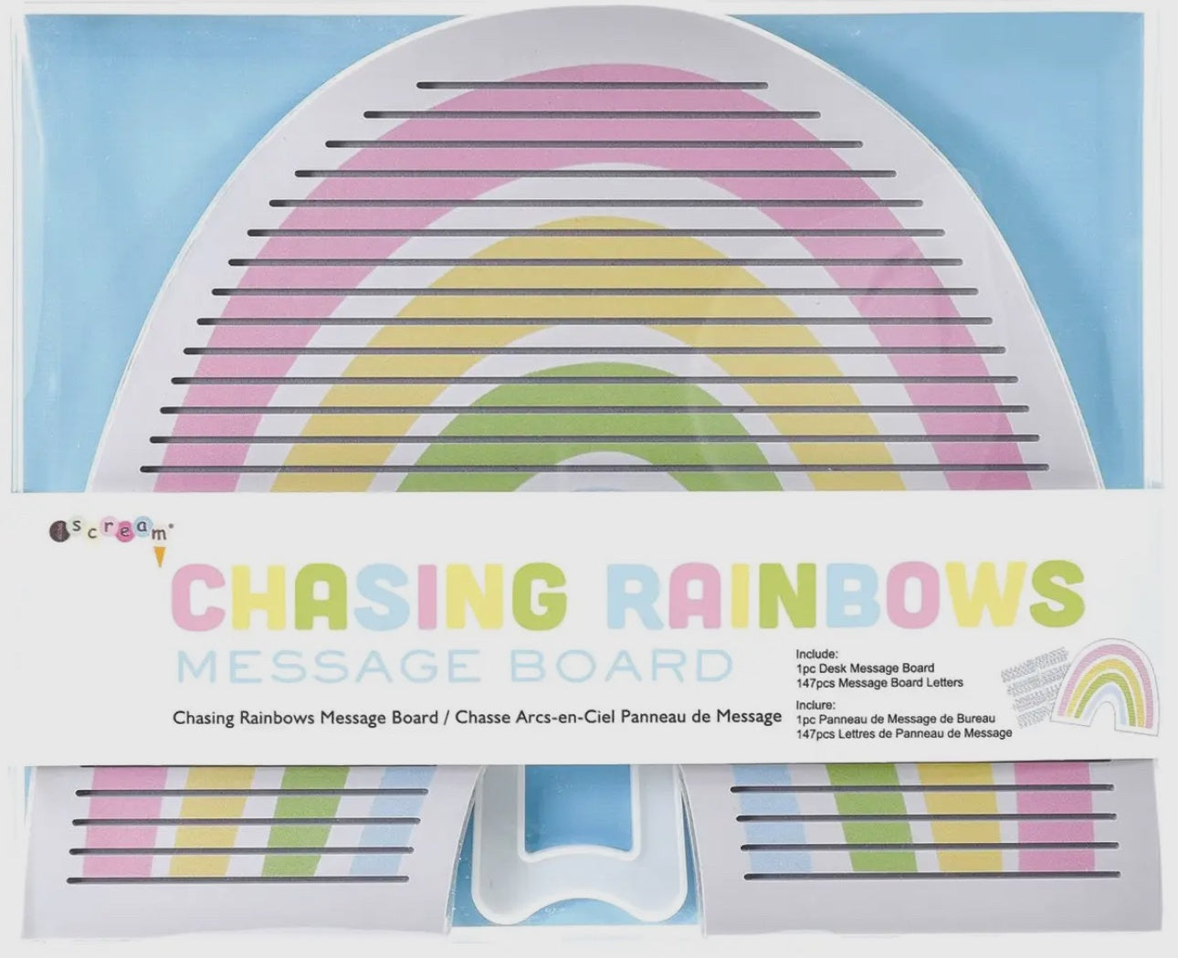 Childrens Rainbow Message Board