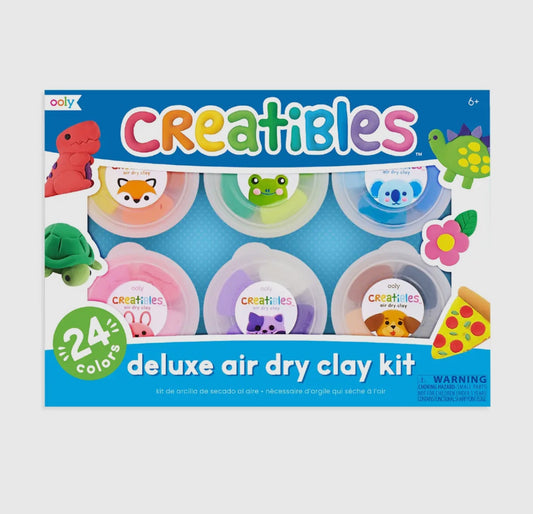 Childrens Deluxe Air Dry Clay Kit