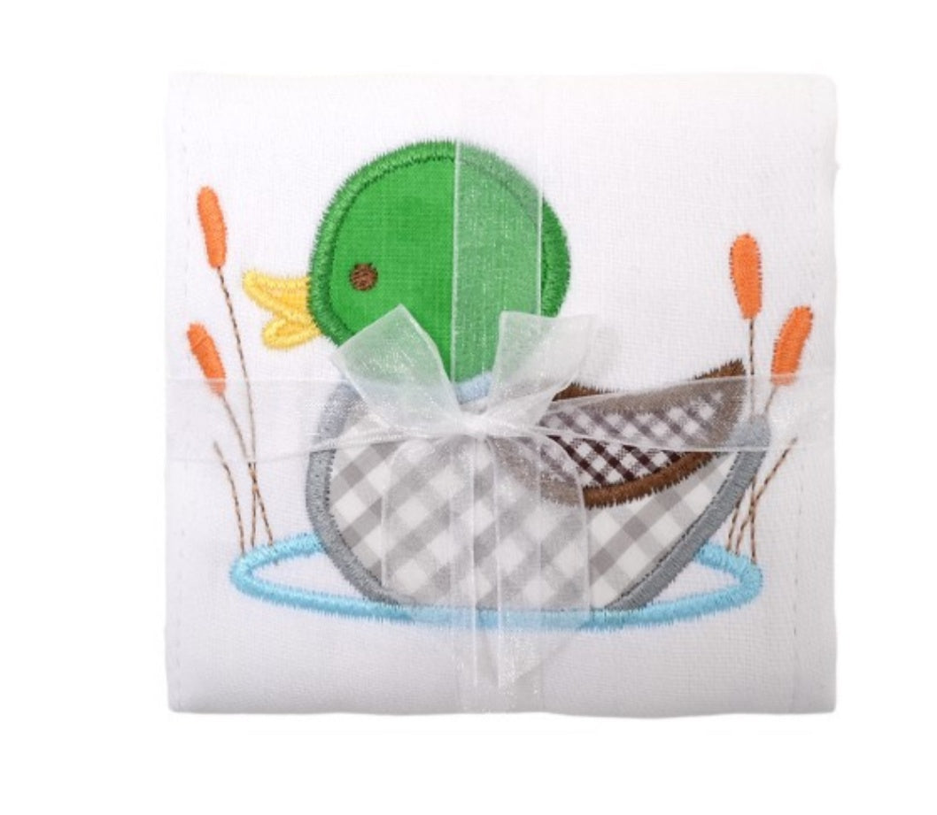 Childrens Mallard Burp Cloth