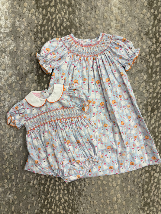 CHILDRENS HALLOWEEN GHOST BISHOP DRESS